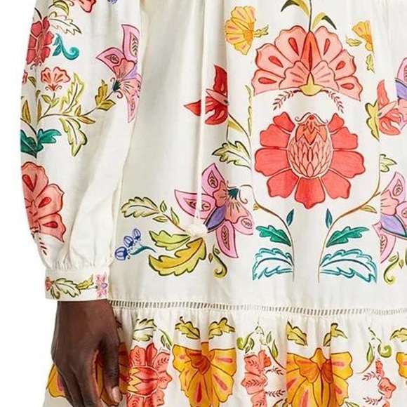 Farm Rio Floral Insects Mini Dress - Picture 4 of 10